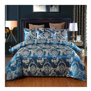 Copertura Jacquard Duvet Euro Set di Biancheria Da Letto 240x220 biancheria di lusso trapunta copertura per il Doppio <span class=keywords><strong>Tessili</strong></span> Per La Casa di Lusso - Product Image 1