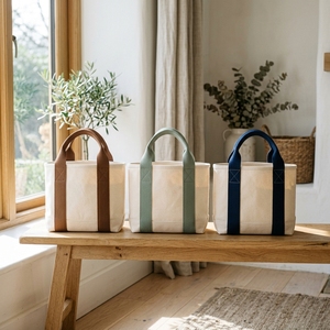 Wholesale 100% Cotton <b>Canvas</b> <b>Tote</b> Bag Black Beige Handle Custom Print with Logo for Supermarket Use or Gift - Product Image 3