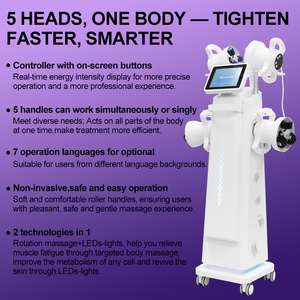 3D 5 Handles Inner Ball <b>Roller</b> Body Sculpting Machine Face Body Lymphatic Drainage Salon Spa Beauty Equipment - Product Image 6