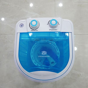 Lave-linge <span class=keywords><strong>compact</strong></span> <span class=keywords><strong>3</strong></span> en 1 semi-automatique, mini lave-linge pour chaussures, essorage, ouverture par le haut, portable, utilisation domestique, <span class=keywords><strong>machine</strong></span> à <span class=keywords><strong>laver</strong></span> en plastique - Product Image 4