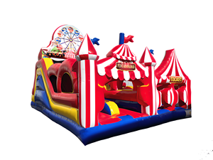 Castillo Inflable Comercial para Niños, Casa de Brinco Inflable, Pista de Obstáculos, Parque Infantil Inflable - Product Image 1