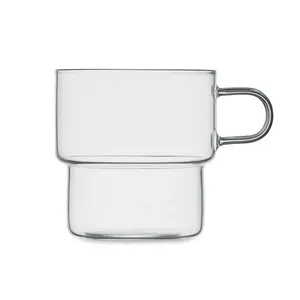 Tazza BOROMUG in vetro borosilicato, merchandising personalizzato - Product Image 4