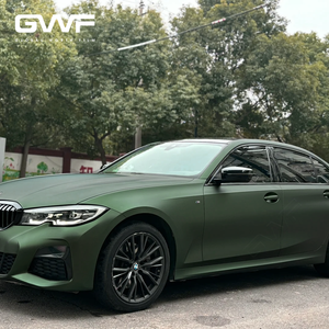 Película Protectora de Pintura de Color Verde Oscuro Metálico Fantasma de TPU, Garantía de 10 Años, Autocuración, Cambio de Color, PPF Brillante, PPF de TPU Húmedo - Product Image 4