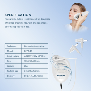 Appareil de beauté DEEPBA : Électroporation dermique non invasive pour une introduction efficace des produits de soin dans la peau - Product Image 6