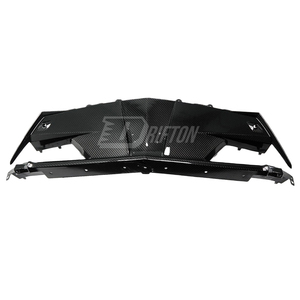 Embellecedor central del parachoques delantero de fibra de carbono seca para Chevrolet Corvette C8 Stingray Z51 2020-2026 - Product Image 4