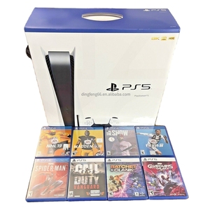 Vente en gros Nouvelle Console Slim 1 To Pro 2,4 GHz Sans Fil Compatible TV EU/US/Japon Téléchargement Réseau Multi-Joueur Intégré 1000+ Jeux PS2 - Product Image 5