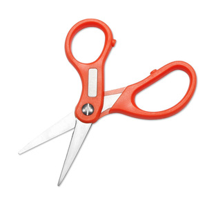 Stainless Steel Fishing Line Shears Orange And Black Cutting Fishing Line Manual Operation Fishing Tools - Product Image 3