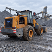 Lonking LG855N Bekas, Wheel Loader Depan dengan Boom Panjang dan Tinggi Angkat 4.5m untuk Penanganan Material di Lokasi