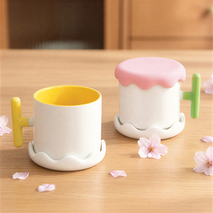 Flower-Shaped <b>Silicone</b> Cup Lid - Food Grade Dustproof & Leakproof Mug Cover <b>Silicone</b> <b>Coaster</b> - Product Image 2