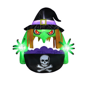 Figura Inflable de <span class=keywords><strong>Bruja</strong></span> de 6 Pies <span class=keywords><strong>para</strong></span> <span class=keywords><strong>Halloween</strong></span> 2026, Ideal <span class=keywords><strong>para</strong></span> Autos, Fiestas y Reuniones - Product Image 3