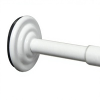Tringle à rideau réglable à tension par ressort, mini, 10 mm, 13 mm, sans perçage, matériel inclus