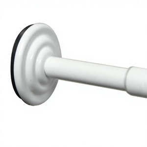 Adjustable <b>Mini</b> Spring Tension Curtain Pole Rod 10mm 13mm No Drill Hardware - Product Image 6