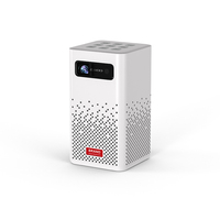 Proyector Portátil Mini de 150 Ansi Lúmenes, Inteligente, Android 9.0, para Cine en Casa, Multimedia, Presentaciones Digitales, Teléfono Móvil