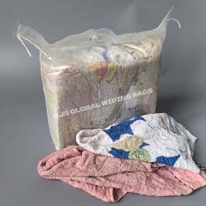 Paños de Limpieza Multiusos 100% Algodón, Colores Variados, Uso Versátil para Limpieza de Talleres y Mantenimiento de Plantas - Product Image 1