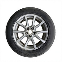 Jantes de voiture pour passagers Audi de 18 pouces, finition noire usinée, Flow-Formed, ABT, compatibles avec Audi A4, A5, A6, A7, A8, S4, S5, RS6