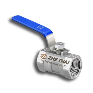 วาล์วบอลแบบลดขนาด 1 ชิ้น ขนาด 1-1/2 นิ้ว ผลิตจากสแตนเลส SS316  ซีล PTFE/RPTFE  รับแรงดัน 1000PSI  จัดส่งตรงจากโรงงานไต้หวัน - Product Image 1