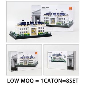 Bloques <span class=keywords><strong>de</strong></span> Construcción <span class=keywords><strong>de</strong></span> la Arquitectura Emblemática <span class=keywords><strong>de</strong></span> la Casa Blanca <span class=keywords><strong>de</strong></span> Washington, Serie para Venta al por Mayor <span class=keywords><strong>de</strong></span> Juguetes, Juguetes <span class=keywords><strong>de</strong></span> Construcción STEM para Coleccionar - Product Image 3