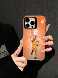 <span class=keywords><strong>Cover</strong></span> per <span class=keywords><strong>iPhone</strong></span> 16/15/14/13/12 ProMax con Giocatore di Calcio Olandese Sfumato <span class=keywords><strong>Arancione</strong></span>, Custodia Opaca Antiurto Personalizzata - Product Image 6