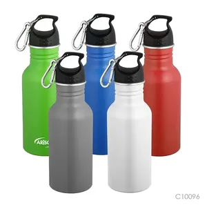 750ml Custom portatived two kinds of capacity stainless steel metal flask bright color termos vacuum water bottle