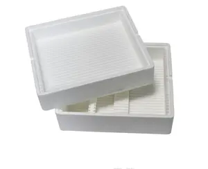 EPS泡沫垫内插入式白色聚苯乙烯塑料包装定制保护材料模切