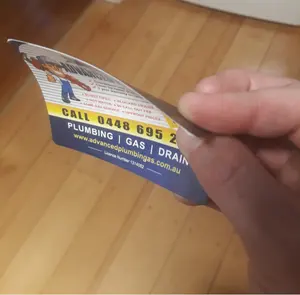 कस्टम चुंबक निर्माता सस्ते विज्ञापन सस्ता लिफाफा के साथ फ्लैट कागज फ्रिज चुंबक