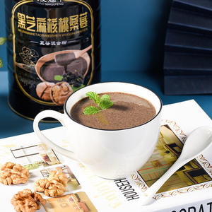 Poudre de sésame noir, noix, mûre, haricots noirs, petit déjeuner, pâte de sésame noir, poudre de remplacement, prêt à manger, grain entier, pow - Product Image 2