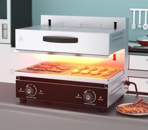 Grill Rotatif Électrique Professionnel Commercial, Rôtissoire Salamandre - Product Image 6