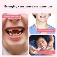 Dentifrice Enfant en Gros Probiotiques Prévention Caries Dents Fortes Sans Fluor Saveur Fraise Orange