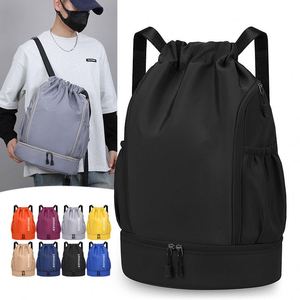 Bolsa Deportiva, Bolsa de Fútbol, Bolsa de Baloncesto, Bolsa de Almacenamiento de Gran Capacidad, Bolsa con Cordón, Bolsa de Baile, Bolsa Deportiva Ligera para Exteriores - Product Image 1