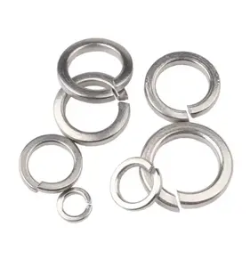 Gb93/8 राष्ट्रीय मानक खुला वसंत वॉशर फ्लैट पैड स्टेनलेस स्टील पीतल के मानक विभाजन शैली सादे लॉक स्प्रिंग वॉशर - Product Image 6