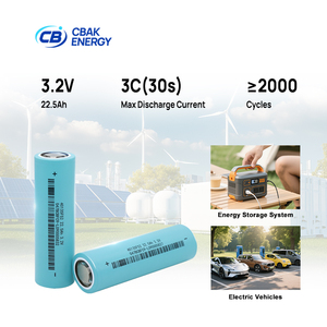 Baterai Silinder Cair LiFePO4 Isi Ulang CBAK 40135FS2 3.2V 22.5Ah 2500 Siklus Bersertifikasi CE/ROHS/MSDS/UN38.3 -20~60 3C - Product Image 2