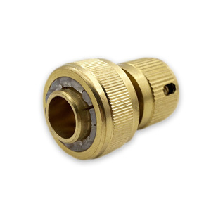 Connecteur d'étanchéité en laiton de 3/4 pouces à connexion rapide pour tuyau d'arrosage, durable - Product Image 5