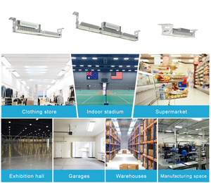 IP67 50W <span class=keywords><strong>75W</strong></span> 100W 150W 200W 240W 300W 400W ánh sáng tuyến tính công nghiệp cho kho ánh sáng Đường Hầm bay cao với kính cường lực - Product Image 6