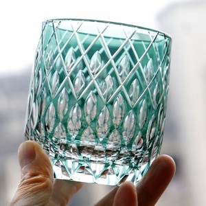 Verres à <span class=keywords><strong>whisky</strong></span> japonais haut de gamme sculptés à la main Edo Kiriko, directement de l'usine, pour lieux de luxe, yachts et terrains de golf - Product Image 2