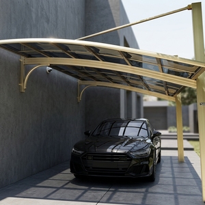 Abri de voiture extérieur moderne de luxe en <span class=keywords><strong>aluminium</strong></span> traité thermiquement - Product Image 4