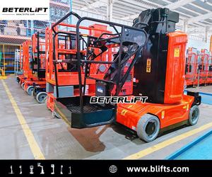 Plateforme élévatrice à bras articulé de 3 m, <span class=keywords><strong>chariot</strong></span> <span class=keywords><strong>élévateur</strong></span> hydraulique électrique, mât <span class=keywords><strong>télescopique</strong></span> vertical pour utilisation en intérieur - Product Image 5