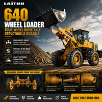 Hocheffizientes Modell 955K Frontlader 5,5 Tonnen Nennlast Nutzfahrzeug Großhandel Baumaschinen Made in China