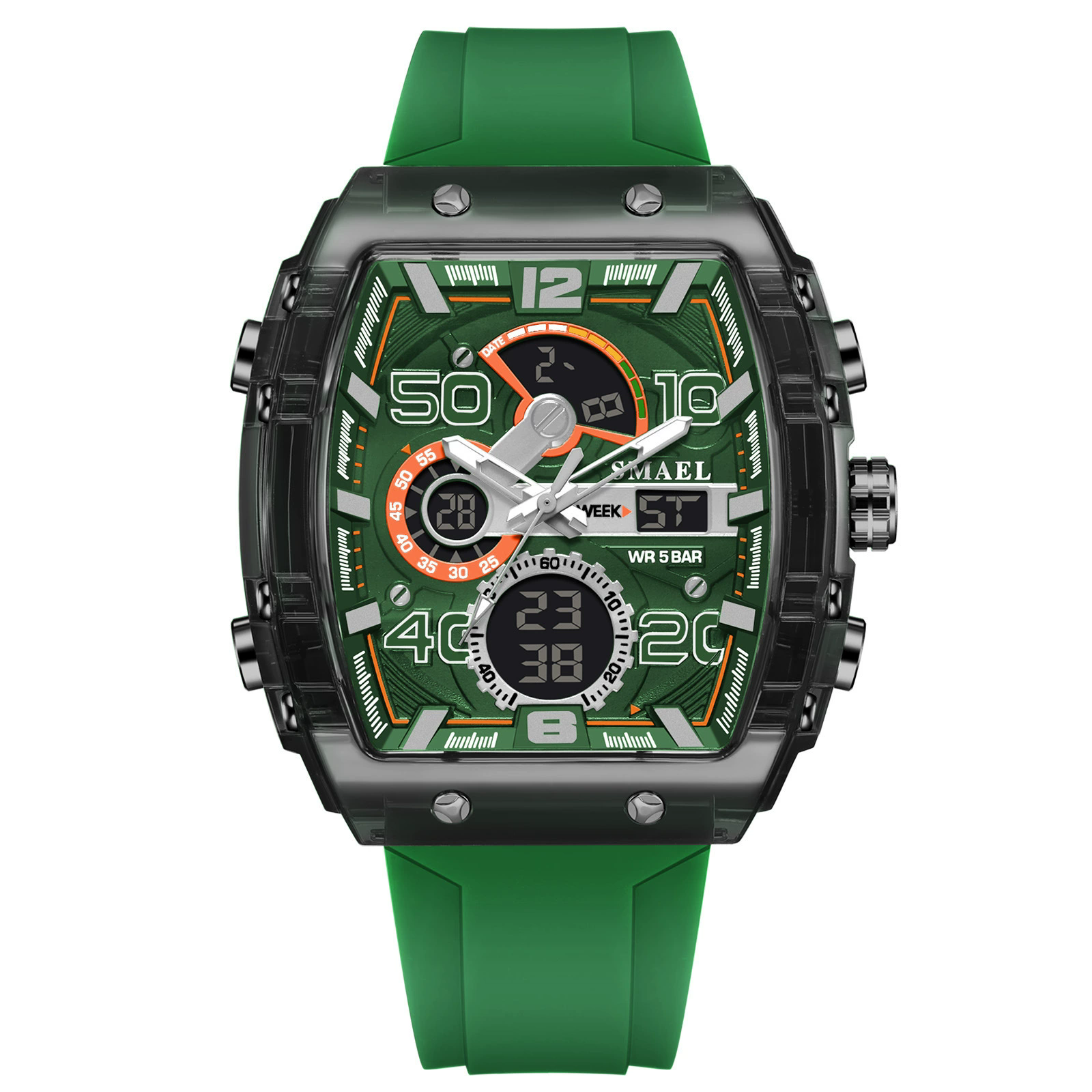 สีเขียว