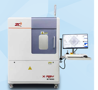 S-7200 automatique de rayons X grand équipement de détection de mise au point micro PLC 220V garantie de 1 an pour l'inspection électronique et PCB