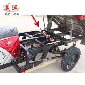 Nieuwe Motorfiets Benzine Driewieler Kracht Landbouwvoertuig Vracht Huis Dump Lading Koning Gemotoriseerde Vracht Driewielige Motorfiets - Product Image 2