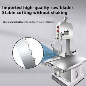 Máquina Profesional Automática Comercial para Cortar Carne y Huesos, Sierra de Mesa para Huesos Congelados con Motor y Componente Central - Product Image 5