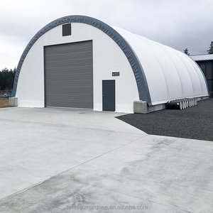 Mạnh mẽ nhiệm vụ nặng nề đôi khung giàn thép công nghiệp lưu trữ lều với không thấm nước PVC vải Bìa - Product Image 2