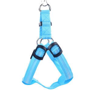 สายรัดอกสุนัขแบบสปอร์ตหรูหราพร้อมไฟ <span class=keywords><strong>LED</strong></span> ส่องสว่าง ปรับได้ เสื้อกั๊กสัตว์เลี้ยงเรืองแสงเพื่อความปลอดภัยยามค่ำคืน สำหรับสุนัขขนาดกลาง/ใหญ่ - Product Image 5