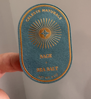 Наклейки с индивидуальным логотипом, матовые, с тиснением, золотой фольгой, для роскошных свечей и парфюмерии, этикетки для запечатывания