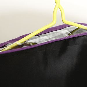 Housses de costume anti-poussière de qualité supérieure, couleur noire, pour vêtements - Product Image 5