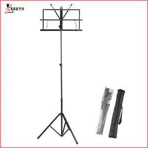 MS-01L Wholesale High Quality Tripod Folding Metal Professional Music Stand For Performance