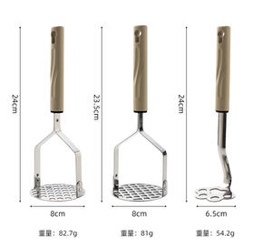 Utensilio para Machacar Papas de Acero Inoxidable, Herramienta para Machacar Papas, Herramienta para Machacar Calabazas, Utensilio Manual para Machacar Alimentos para Bebés, Gadgets de Cocina - Product Image 6