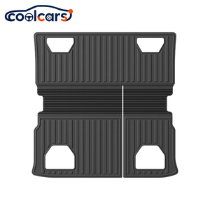 Tapis de coffre de voiture Coolcars à prix abordable, facile à nettoyer, imperméable, 3D, entièrement durable <span class=keywords><strong>en</strong></span> TPE, antidérapant, pour Xpeng X9 7 places 2026 - Product Image 1
