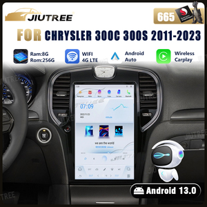 Écran 13.6 pouces 8 + 128GB autoradio pour Chrysler 300C 2010-2022 AutoRadio Android 13 GPS Navi lecteur multimédia <span class=keywords><strong>unit</strong></span>é principale - Product Image 5
