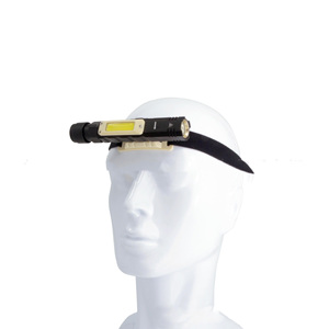 Z2Headwear Angle Lamp16.8x2x2.7 ซม. 219 กรัมไฟฉาย 1000 ลูเมน XPG แหล่งกำเนิดแสงคู่ 5 โหมดชาร์จ USB ได้พร้อมแม็กนีฟิเออร์ในตัว - Product Image 2